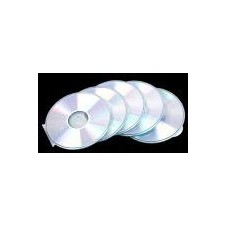 FELLOWES PACK DE 5 CARCASAS REDONDAS PARA CD Y DVD
