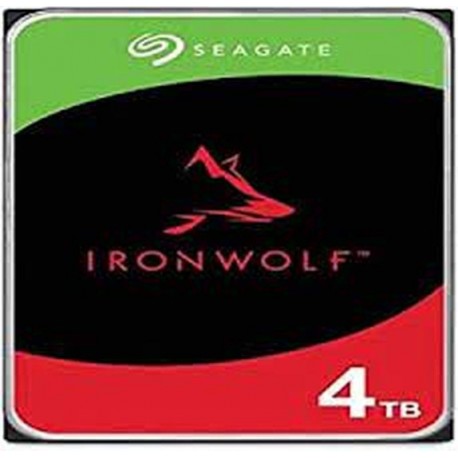 SEAGATE DISCO DURO 4TB 3.5 ST4000VN006 IRONWOLF Ideal para NAS