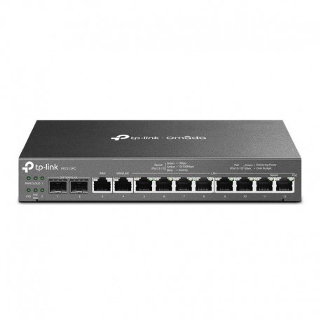 TP-LINK ROUTER VPN GIGABIT 3 EN 1 INTEGRA ROUTER, SWITCH POE Y CONTROLADOR OMADA