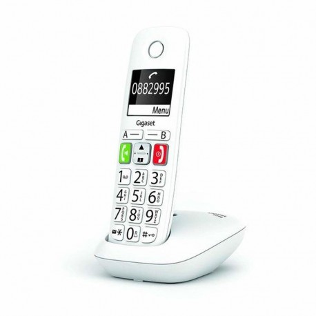 GIGASET TELEFONO INALAMBRICO DECT E290 TECLAS GRANDES BLANCO