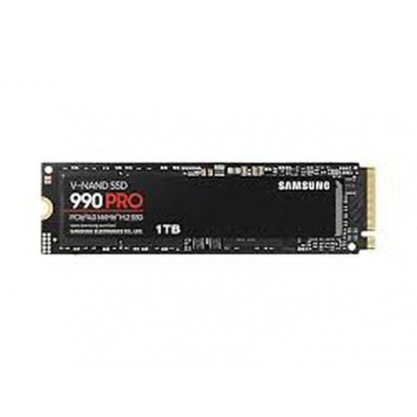 SAMSUNG DISCO DURO SSD M.2 NVME MZ-V9P1T0BW 990 PRO 1TB PCIE 4.0 NVME Compatible con PS5 y PC