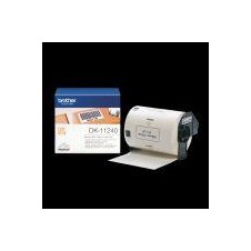 BROTHER ETIQUETAS DK11240 ETIQUETAS PRECORTADAS CIRCULARES (PAPEL TÉRMICO). 1.200 ETIQUETAS BLANCAS DE 12 MM