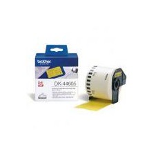 BROTHER ETIQUETAS DK44605 CINTA CONTINUA DE PAPEL TÉRMICO REMOVIBLE (AMARILLA). ANCHO: 62 MM. LONGITUD: 30,48 M