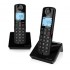 ALCATEL TELEFONO INALAMBRICO DECT S280 DUO NEGRO
