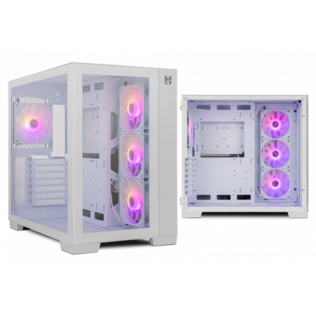 NOX CARCASA ATX ASTRA WHITE ATX - MICRO ATX