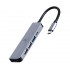 GEMBIRD ADAPTADOR USB-C A 5 EN 1 Hub + HDMI + PD