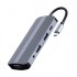 GEMBIRD ADAPTADOR USB-C A 8 EN 1 HUB + HDMI + VGA + PD 87W + LECTOR DE TARJETAS + AUDIO