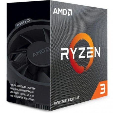 AMD PROCESADOR RYZEN 3 4100 AM4 3.8GHZ BOX (SIN GPU)