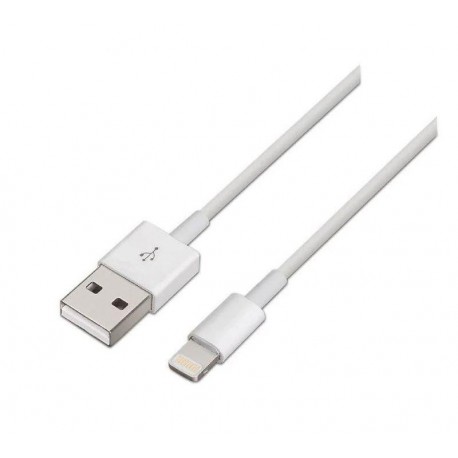AISENS CABLE USB A LIGHTNING 1M A102-0035 BLANCO