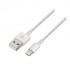 AISENS CABLE USB A LIGHTNING 2M BLANCO