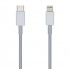 AISENS CABLE USB-C A LIGHTNING 1 M BLANCO
