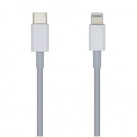 AISENS CABLE USB-C A LIGHTNING 2 M BLANCO