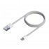 AISENS CABLE USB A LIGHTNING 50 CM A102-0542 BLANCO
