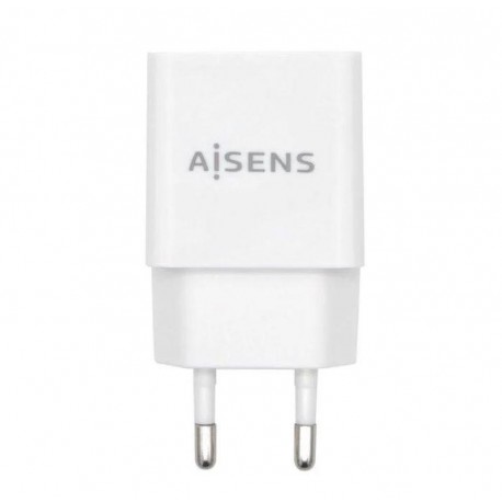 AISENS CARGADOR PARED 10W USB-A/ BLANCO 1xUSB USB-A/ 10W