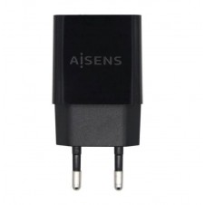 AISENS CARGADOR PARED 10W USB-A A110-0527 NEGRO 1xUSB USB-A/ 10W
