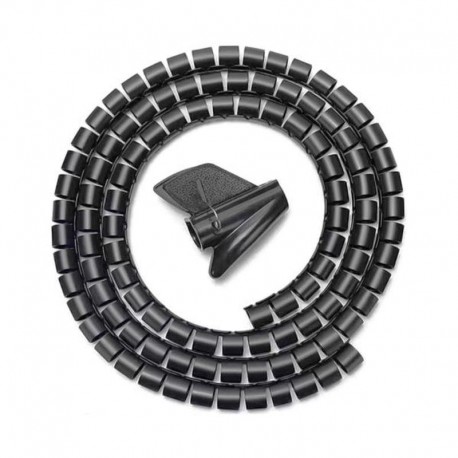 AISENS ORGANIZADOR DE CABLE EN ESPRIAL 25MM 1M A151-0406