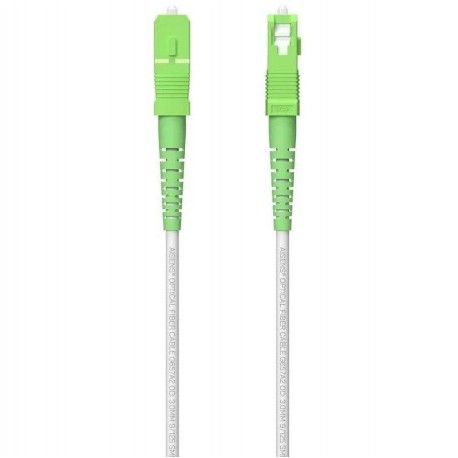 AISENS CABLE FIBRA OPTICO G657A2 3.0 200M BLANCO
