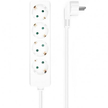 AISENS REGLETA 4 TOMAS SIN INTERRUPTOR/ BLANCA A154-0533