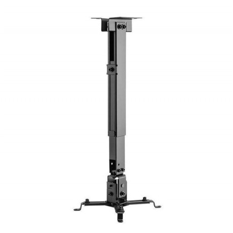 AISENS SOPORTE DE TECHO PARA PROYECTOR HASTA 20 KG/ CWP01TSE-047 NEGRO Inclinable/ Extensible