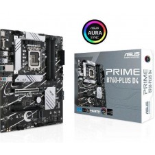 ASUS PLACA BASE PRIME B760 PLUS D4 LGA1700 GEN 12.ª - 13.ª / 4xDDR4 / 3xM.2