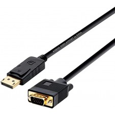 AISENS CABLE DISPLAYPORT A VGA 2M A125-0365 NEGRO