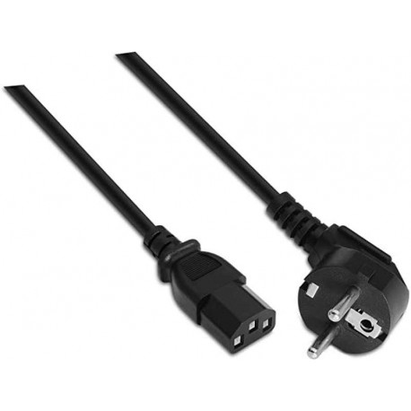 AISENS CABLE CORRIENTE 3M A132-0168 NEGRO