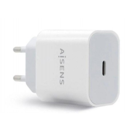 AISENS CARGADOR PARED 20W USB-C A110-0537 BLANCO