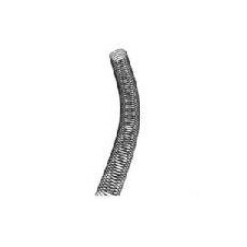 GBC ESPIRAL METALICO 1.6CM COLOR NEGRO 100U