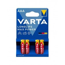 VARTA PAQUETES DE PILAS ALCALINAS VAR10473 MAX POWER AAA 1,5V LR03