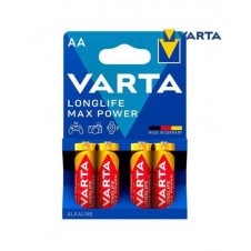 VARTA PAQUETES DE PILAS ALCALINAS VAR10594 MAX POWER AA LR6 BLISTER*4