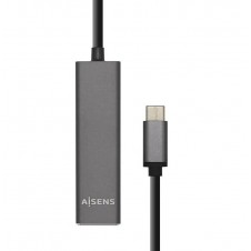 AISENS HUB USB-C 4 PUERTOS TIPO A USB 3.0 A109-0403