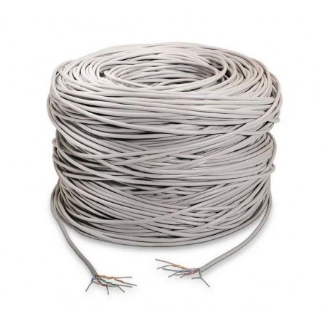 AISENS BOBINA DE CABLE RJ45 UTP A133-0208 CAT. 5E/ 100M/ GRIS