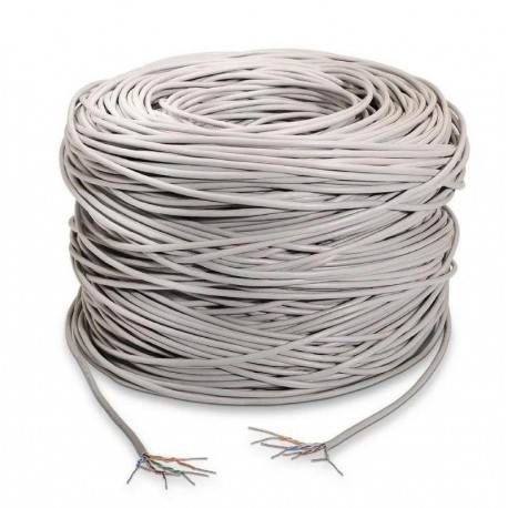 AISENS BOBINA DE CABLE RJ45 UTP A133-0209 CAT. 5E/ 305M/ GRIS