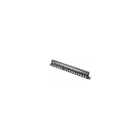 GEMBIRD GUIA CABLE METALICO 1U PARA RACK 19