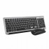 SUBBLIM TECLADO CON RATÓN BLUETOOTH + 2.4G COMBO DUAL PRESTIGE EXTENDIDO PLATA/NEGRO