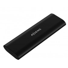 AISENS CAJA EXTERNA ASM2-014B SSD M.2 SATA NVME USB 3.2/ SIN TORNILLOS/ NEGRO