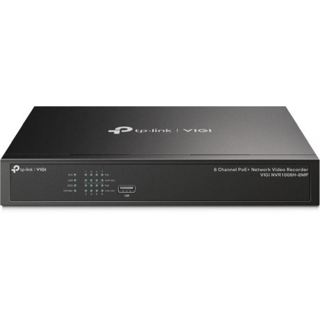 VIGI VIDEOGRABADOR DE RED POE NVR1008H-8MP 8 CANALES