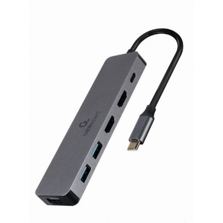 GEMBIRD DOCKING STATION USB-C A 3 EN 1 3 X USB A / USB 3.1 / 2X HDMI/USB C PD 3.0 HASTA 100W