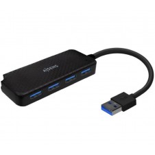 AISENS HUB USB DE USB 3.0 A 4 PUERTOS 3.0 A106-0713 15CM A106-0713
