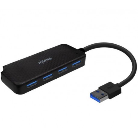 AISENS HUB USB DE USB 3.0 A 4 PUERTOS 3.0 A106-0713 15CM A106-0713