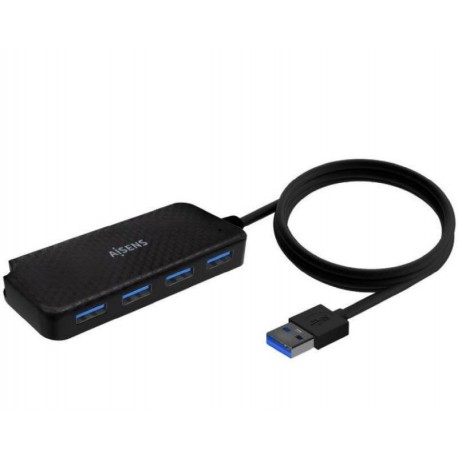 AISENS HUB USB DE USB 3.0 A 4 PUERTOS 3.0 A106-0714 60CM A106-0714