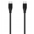 AISENS CABLE USB-C 3.2 A USB USB-C 1M A107-0702 NEGRO