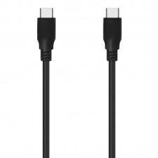 AISENS CABLE USB-C 3.2 A USB-C 1.5M/ NEGRO