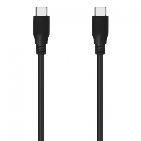 AISENS CABLE USB-C 3.2 A USB-C 1.5M A107-0703 NEGRO
