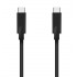 AISENS CABLE USB-C 3.2 A USB-C 3M A107-0705 NEGRO