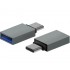 AISENS ADAPTADOR USB HEMBRA A USB-C MACHO GRIS A108-0718