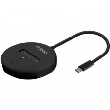 AISENS ADAPTADOR DOCK USB-C PARA SSD M2 SATA ASUC-M2D013-BK NEGRO NVME NGFF AISENS ASUC-M2D013-BK