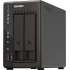 QNAP NAS DE 2 BAHIAS Y 8GB RAM Intel Celeron J6412 4 núcleos 2GHz (hasta 2.6GHz)