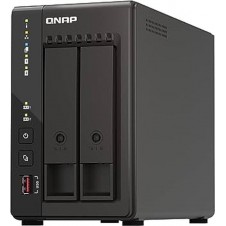 QNAP NAS DE 2 BAHIAS Y 8GB RAM Intel Celeron J6412 4 núcleos 2GHz (hasta 2.6GHz)