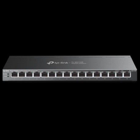 TP-LINK SWITCH TL-SG116P 16 PUERTOS RJ45 DE 10/100/1000 MBPS